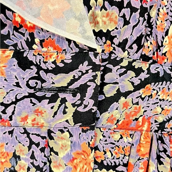 Vintage Leslie Fay Collections Floral Dress Size 12, Long - Picture 3 of 10